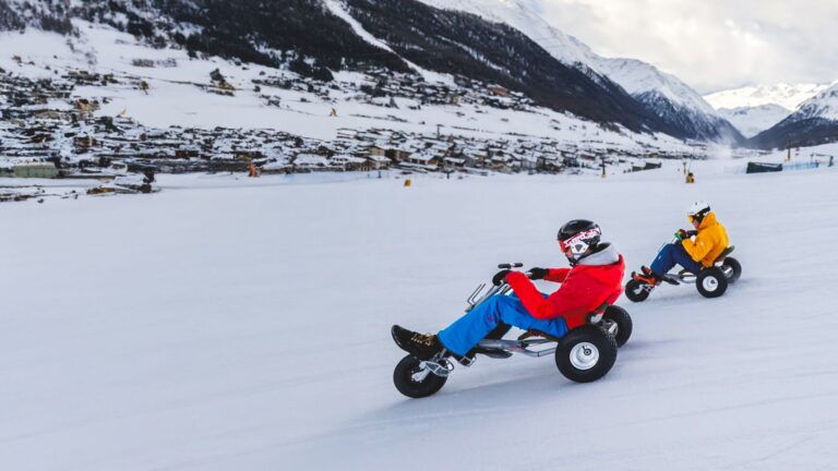 snowkart: discese con go kart sulla neve - Ski Area Valandrea - Livigno