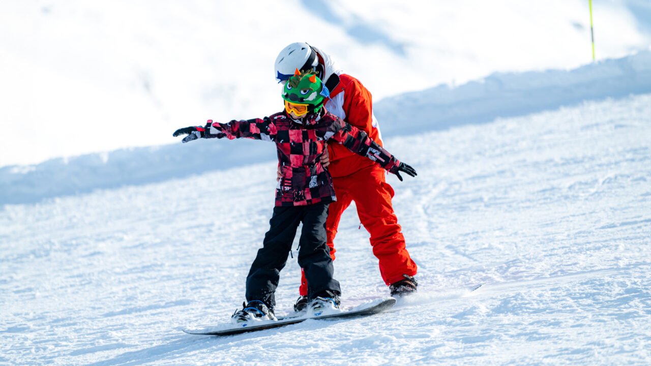 Ski school for children in Livigno - Valandrea Ski Area